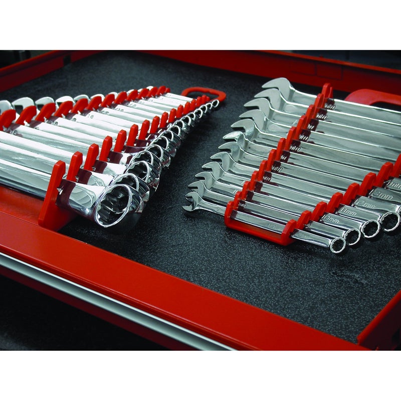 Ernst Manufacturing 5048 Gripper Wrench Organizer, 10 Tool, Red - Image 5